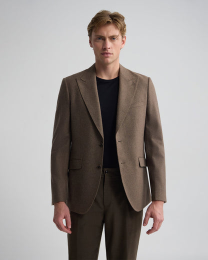 Blake Wool Blend Peak Lapel Blazer