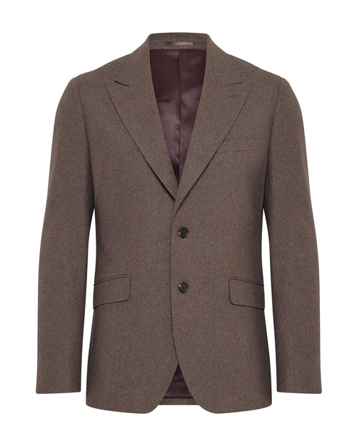 Blake Wool Blend Peak Lapel Blazer