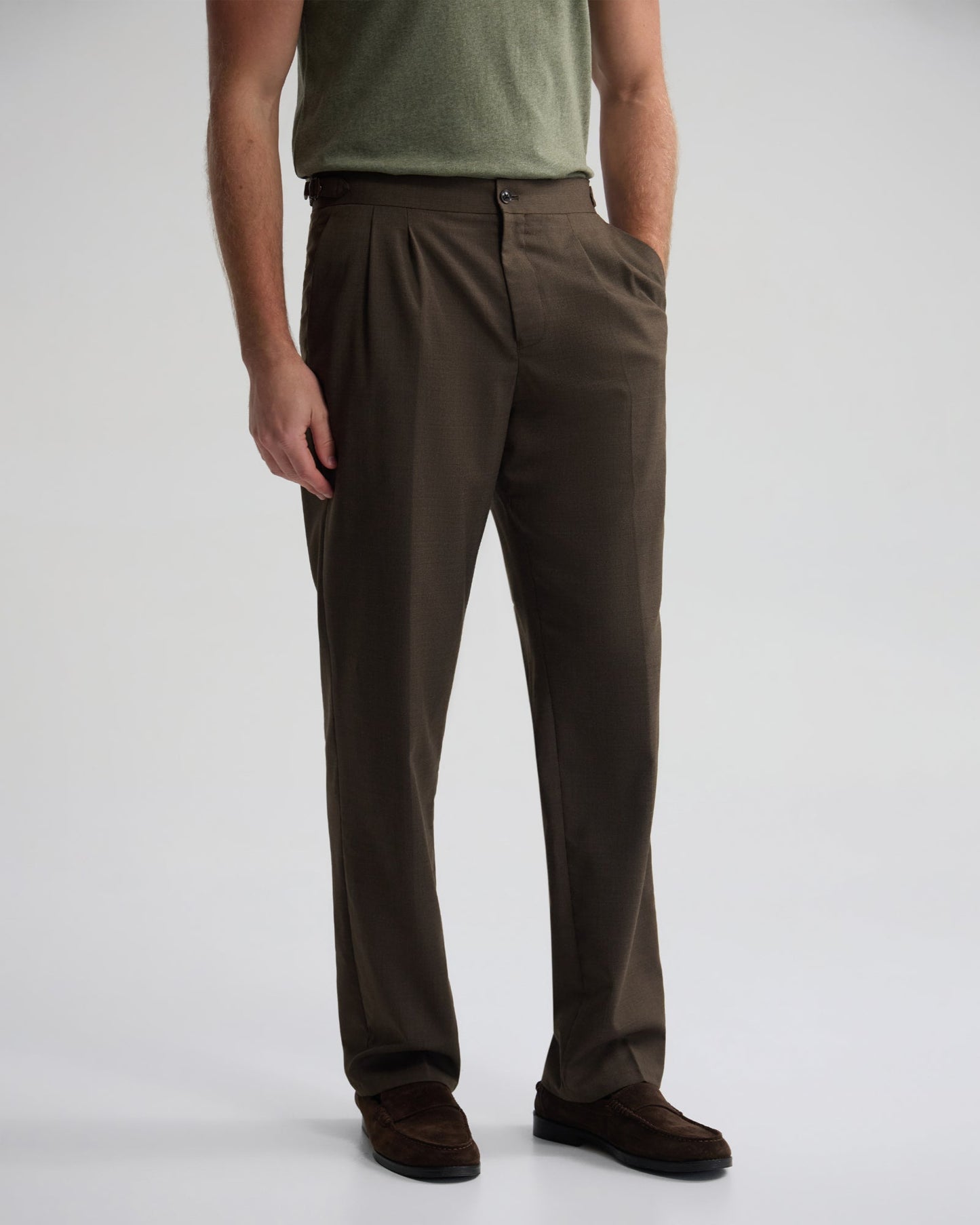 Christopher Wool Suit Trousers