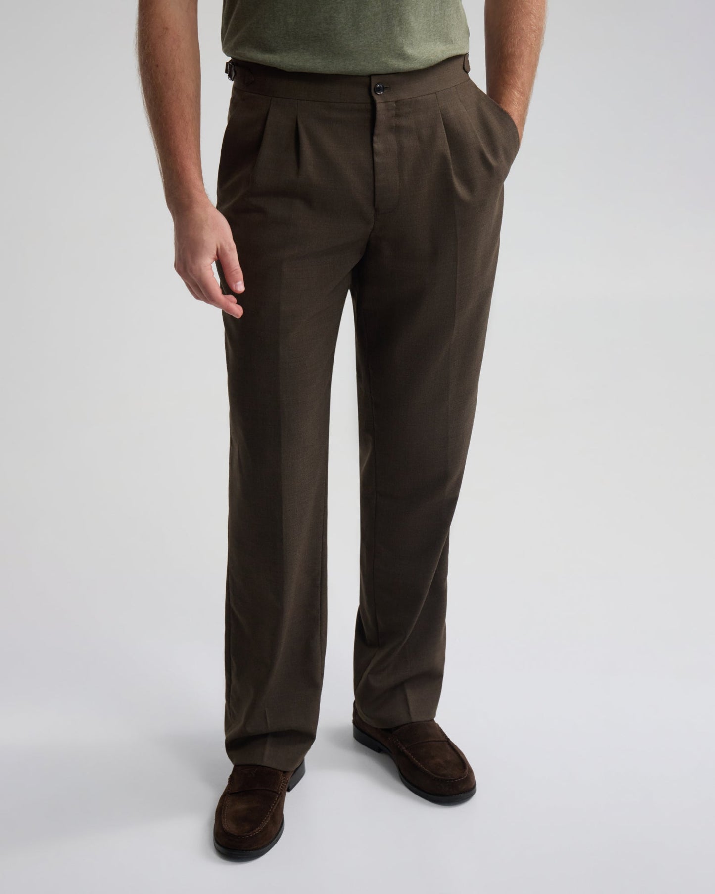 Christopher Wool Suit Trousers