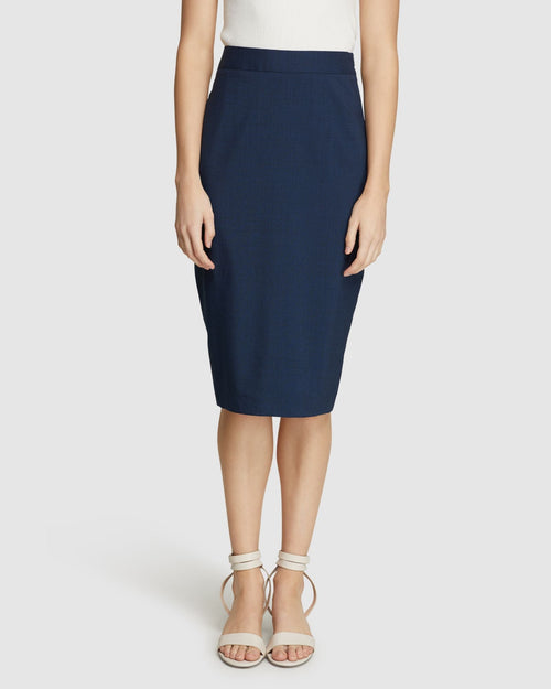 Peggy Wool Lycra Suit Skirt Fc