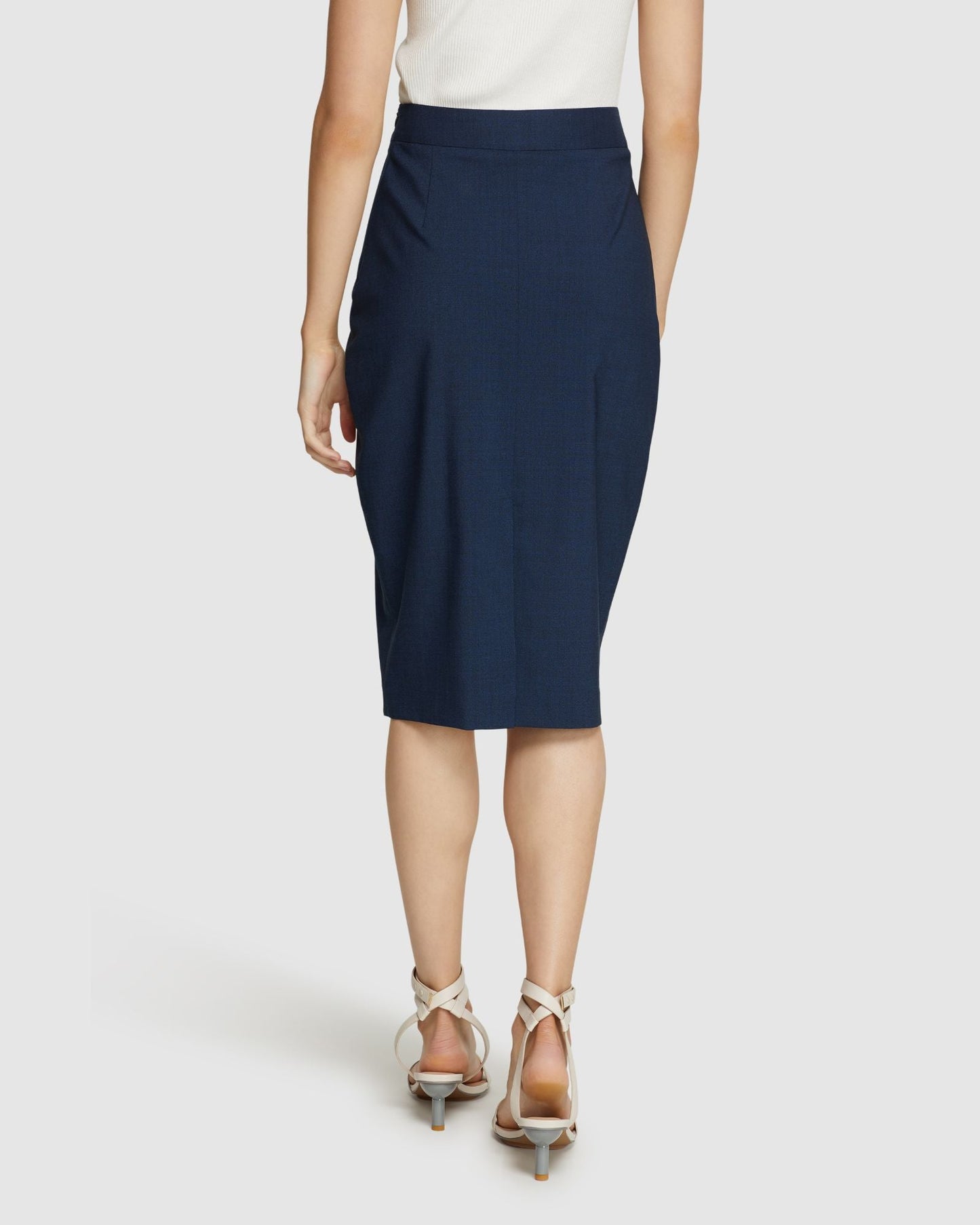 Peggy Wool Lycra Suit Skirt Fc