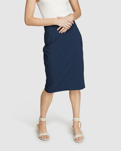 Peggy Wool Lycra Suit Skirt Fc