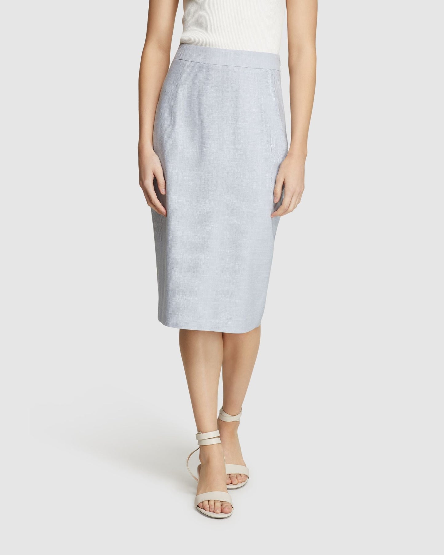 Peggy Stretch Eco Suit Skirt