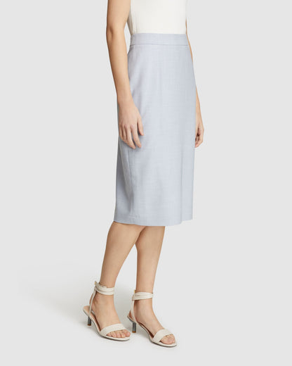Peggy Stretch Eco Suit Skirt
