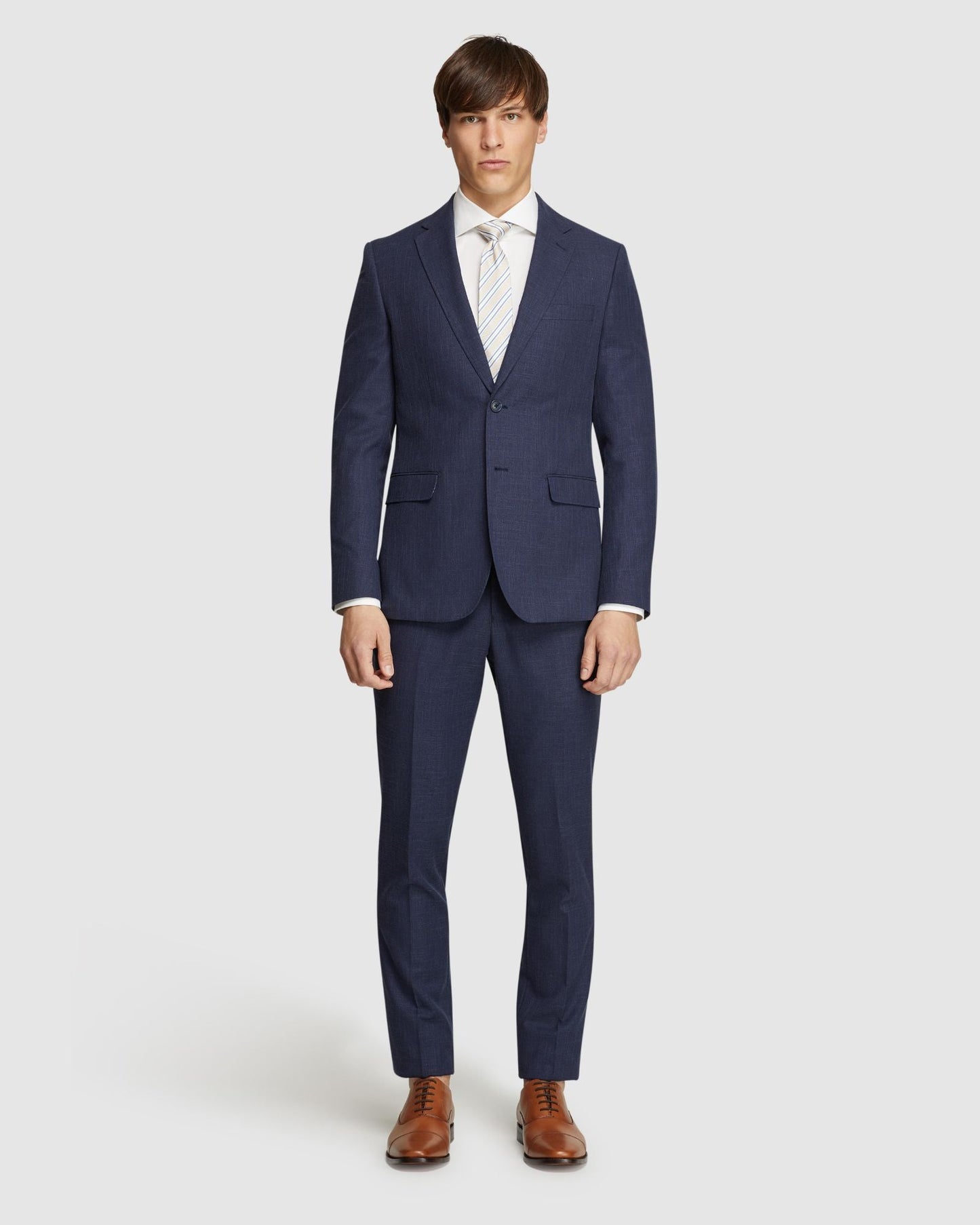Byron Wool Rich Suit Trousers