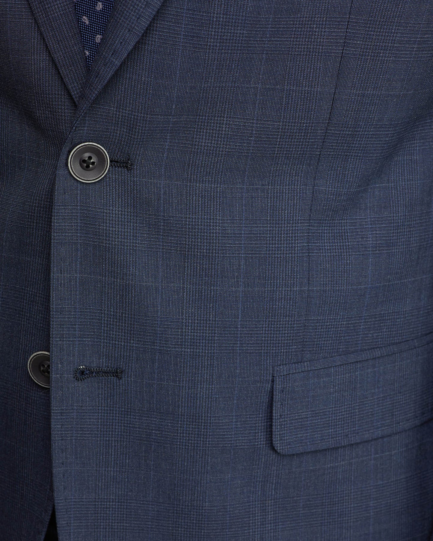 Auden Wool Stretch Check Suit Jacket
