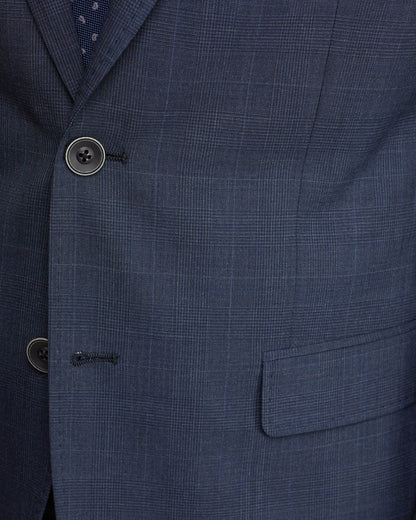 Auden Wool Stretch Check Suit Jacket