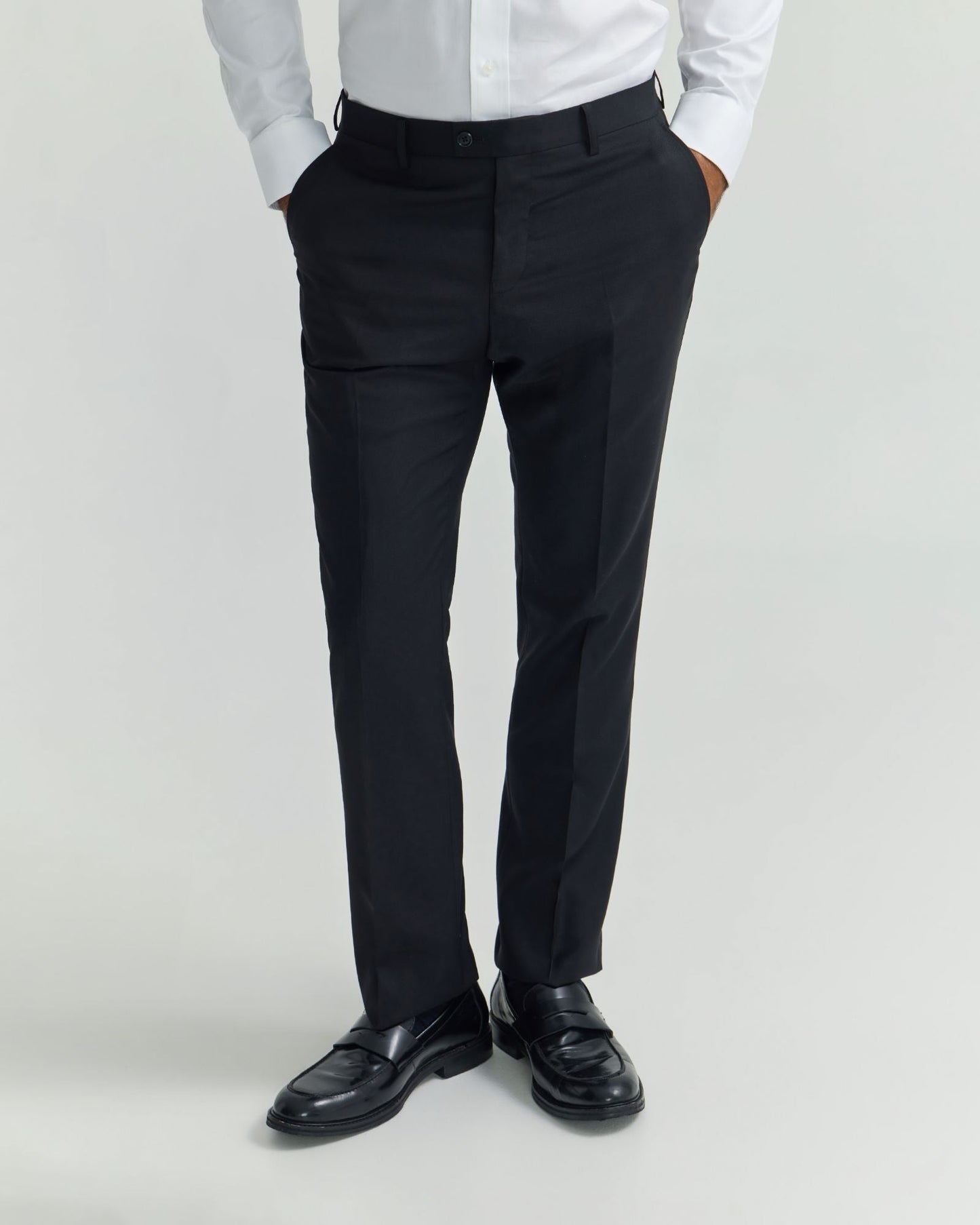 Hopkins Up Size Wool Suit Trousers