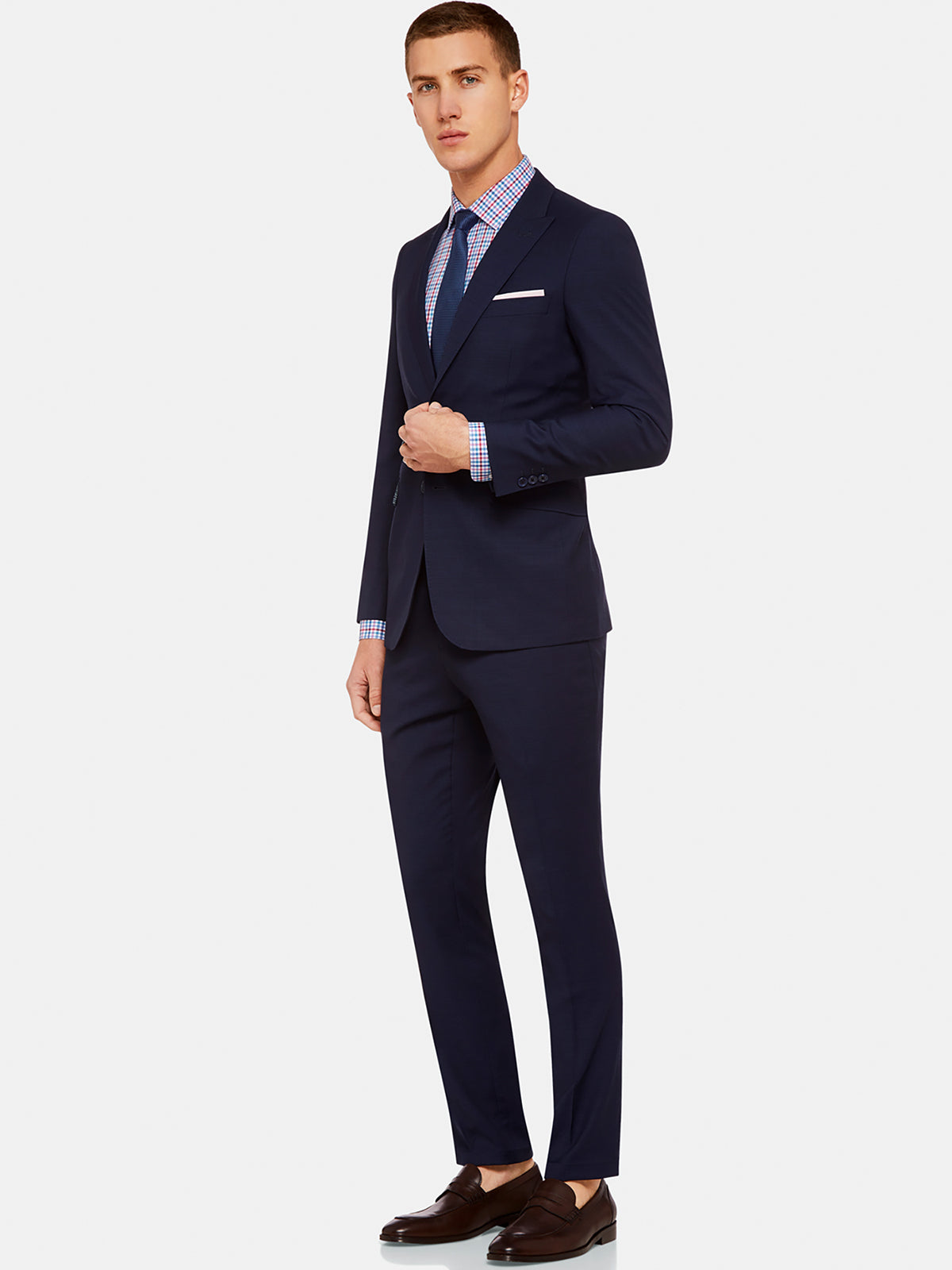 Hopkins Peak Lapel Woolsuit Jacket