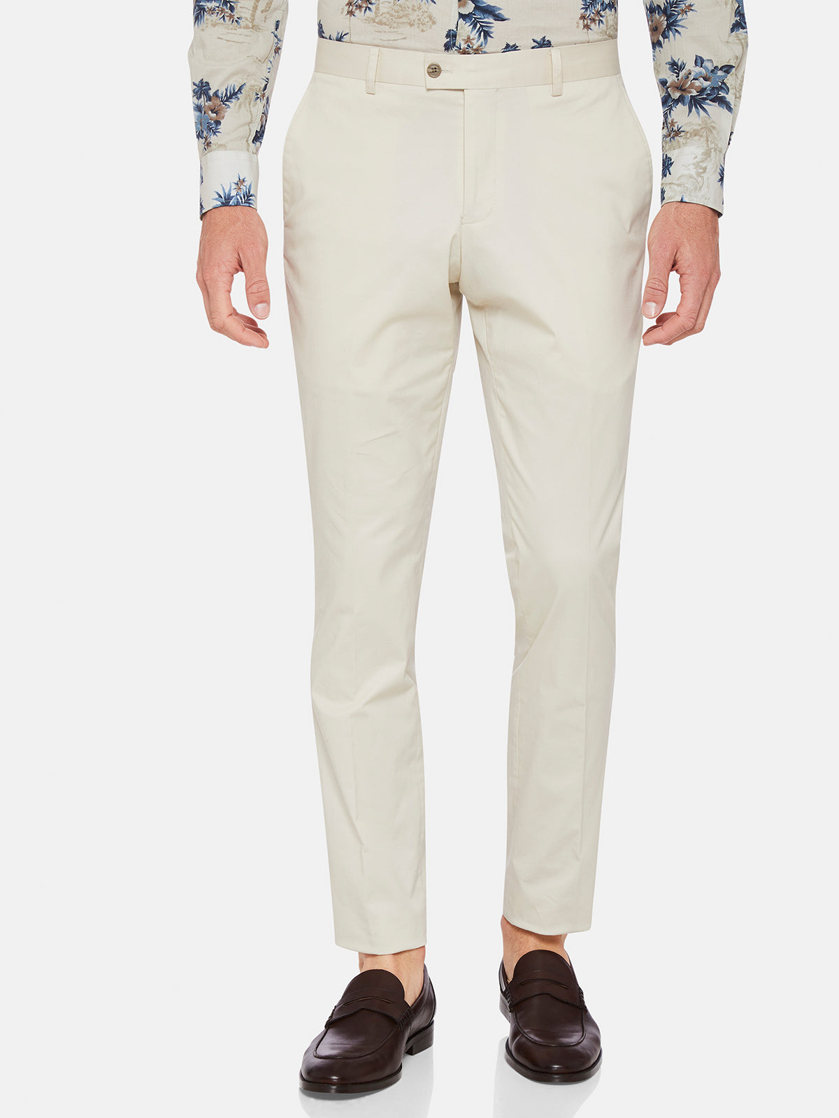 Hopkins Cotton Stretch Trousers