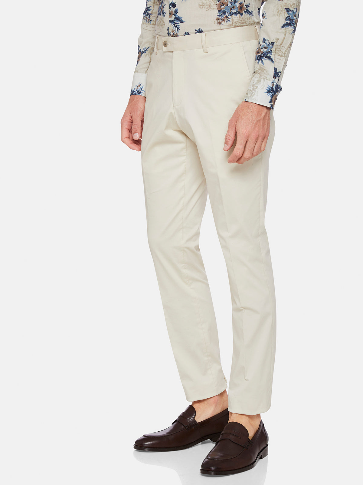 Hopkins Cotton Stretch Trousers