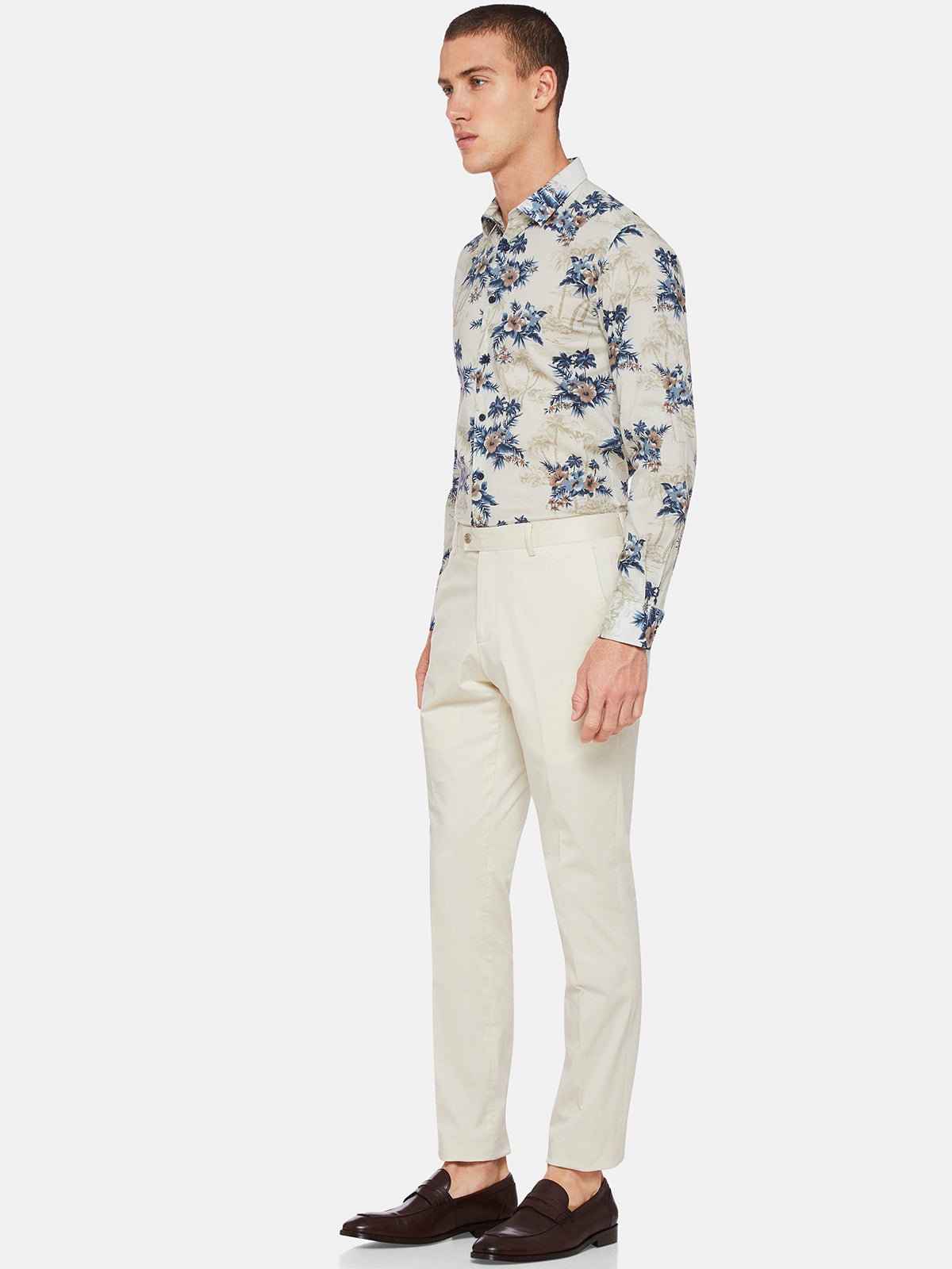 Hopkins Cotton Stretch Trousers