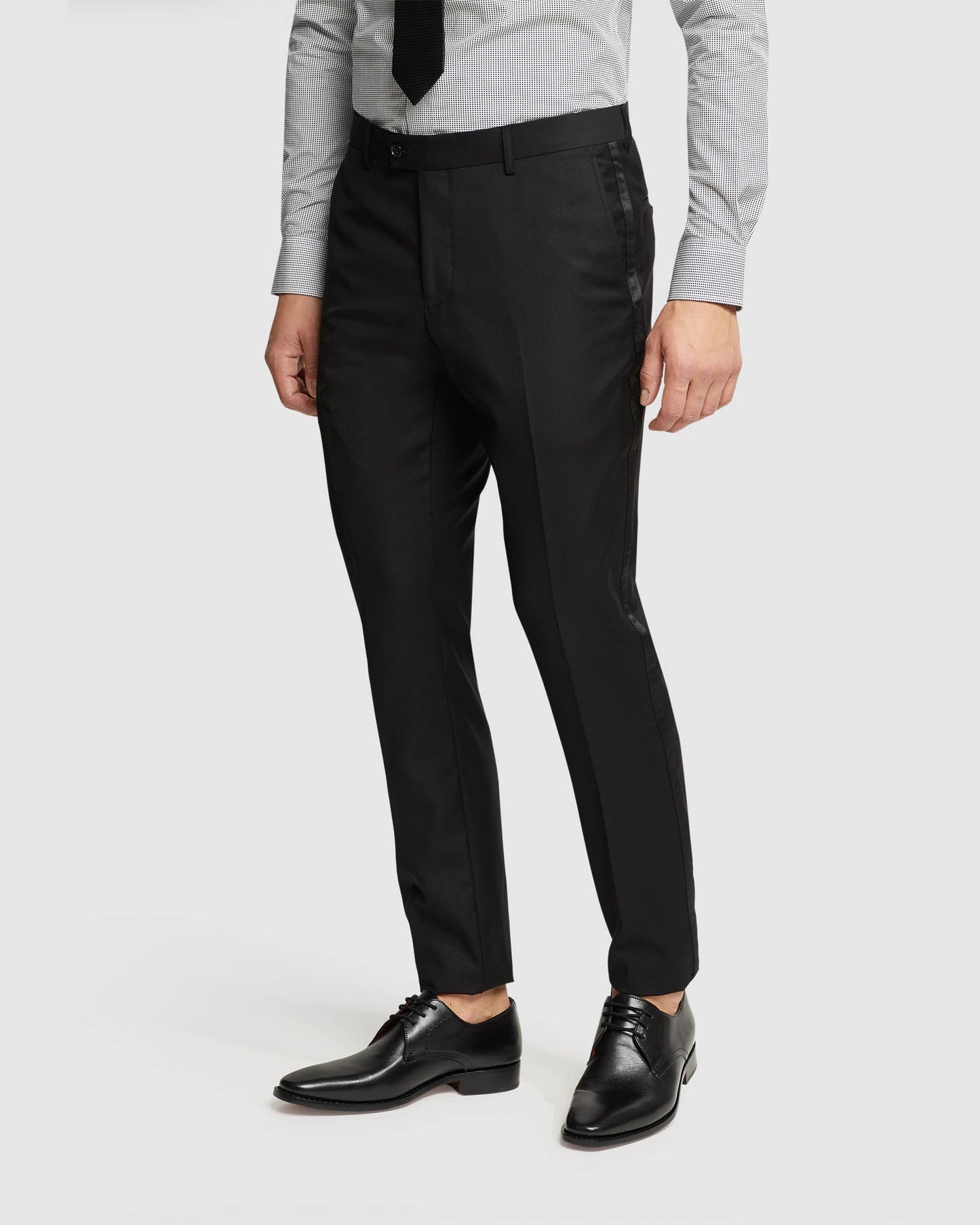 Dinner Suit Trousers With Satin Tape