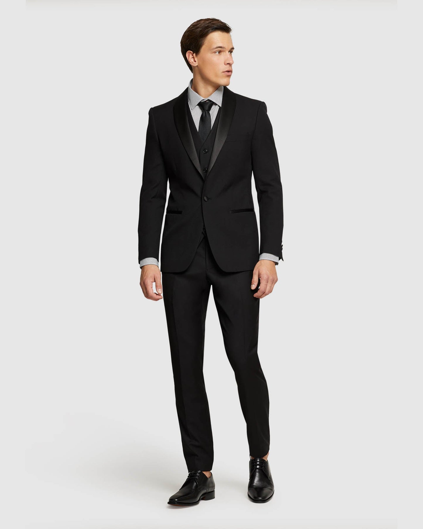 Dinner Suit Trousers With Satin Tape