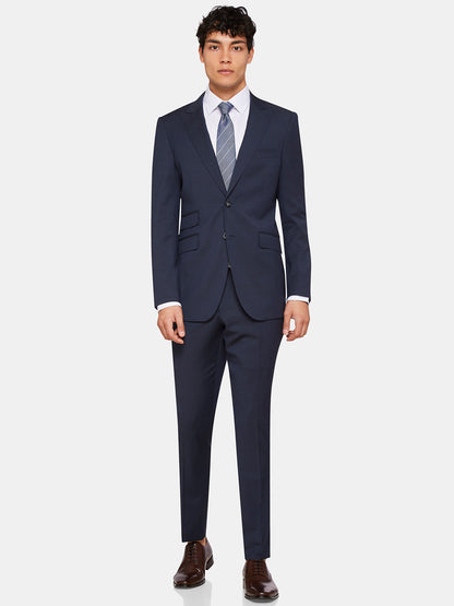 Hopkins Peak Lapel Wool Suit Jacket