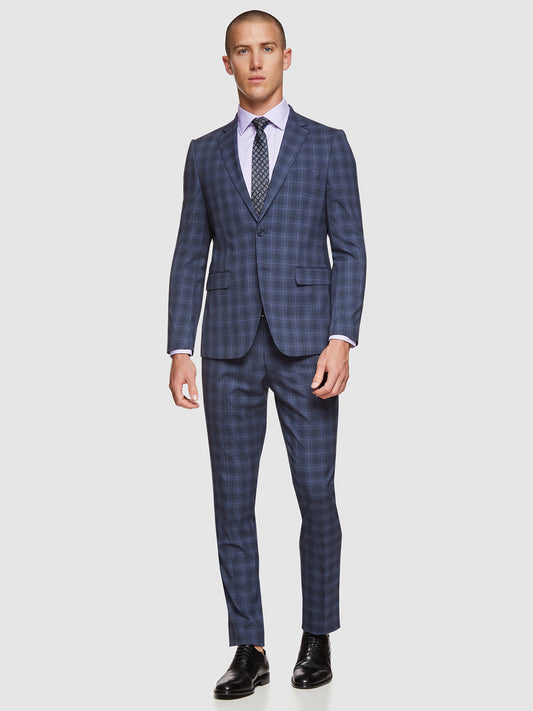 Auden Eco Checked Suit Trousers