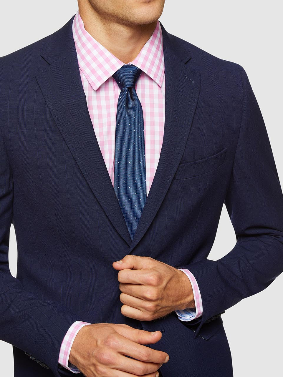 Auden Eco Checked Suit Jacket