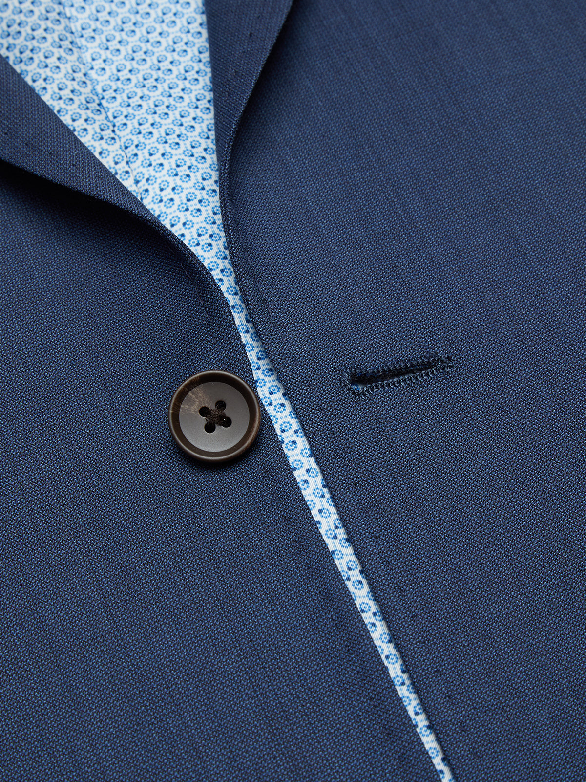 Hopkins Peak Lapel Wool Suit Jacket