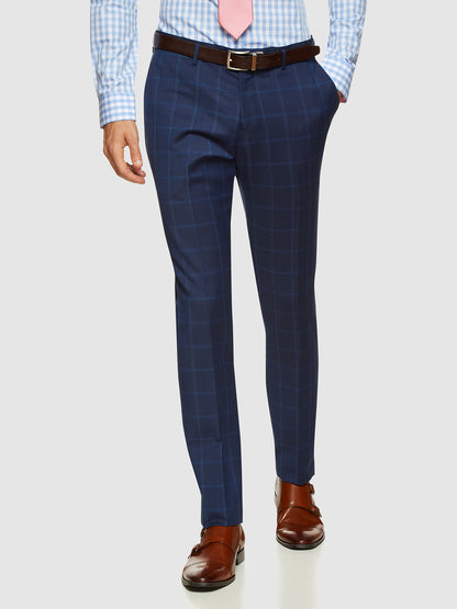 Auden Wool Suit Checked Trousers