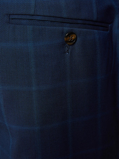 Auden Wool Suit Checked Trousers
