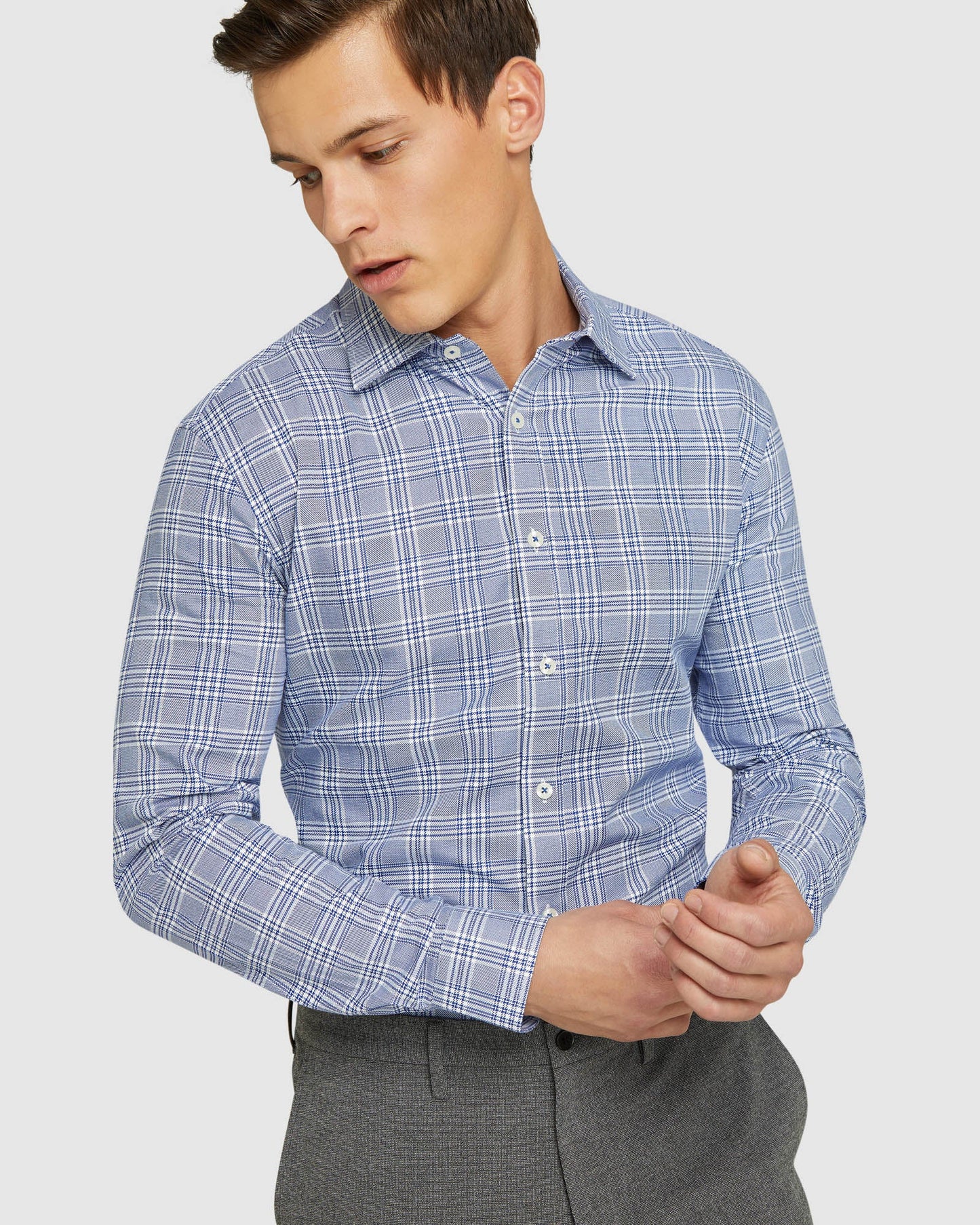 Islington Regular Fit Checked Shirt