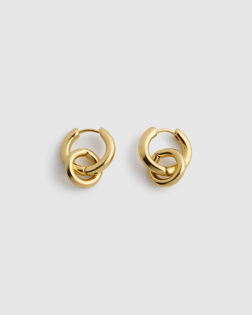 Jolene Double Hoop Earring