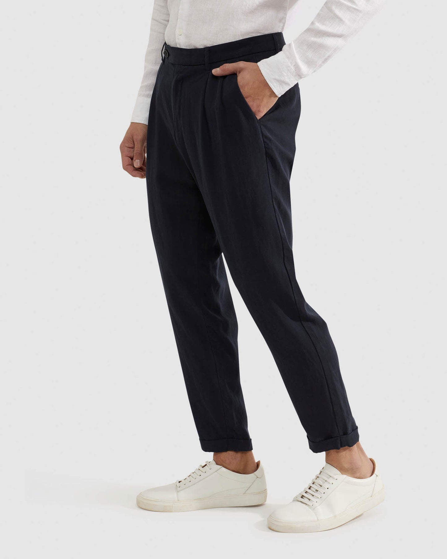 Garrad Tencel Linen Casual Pants