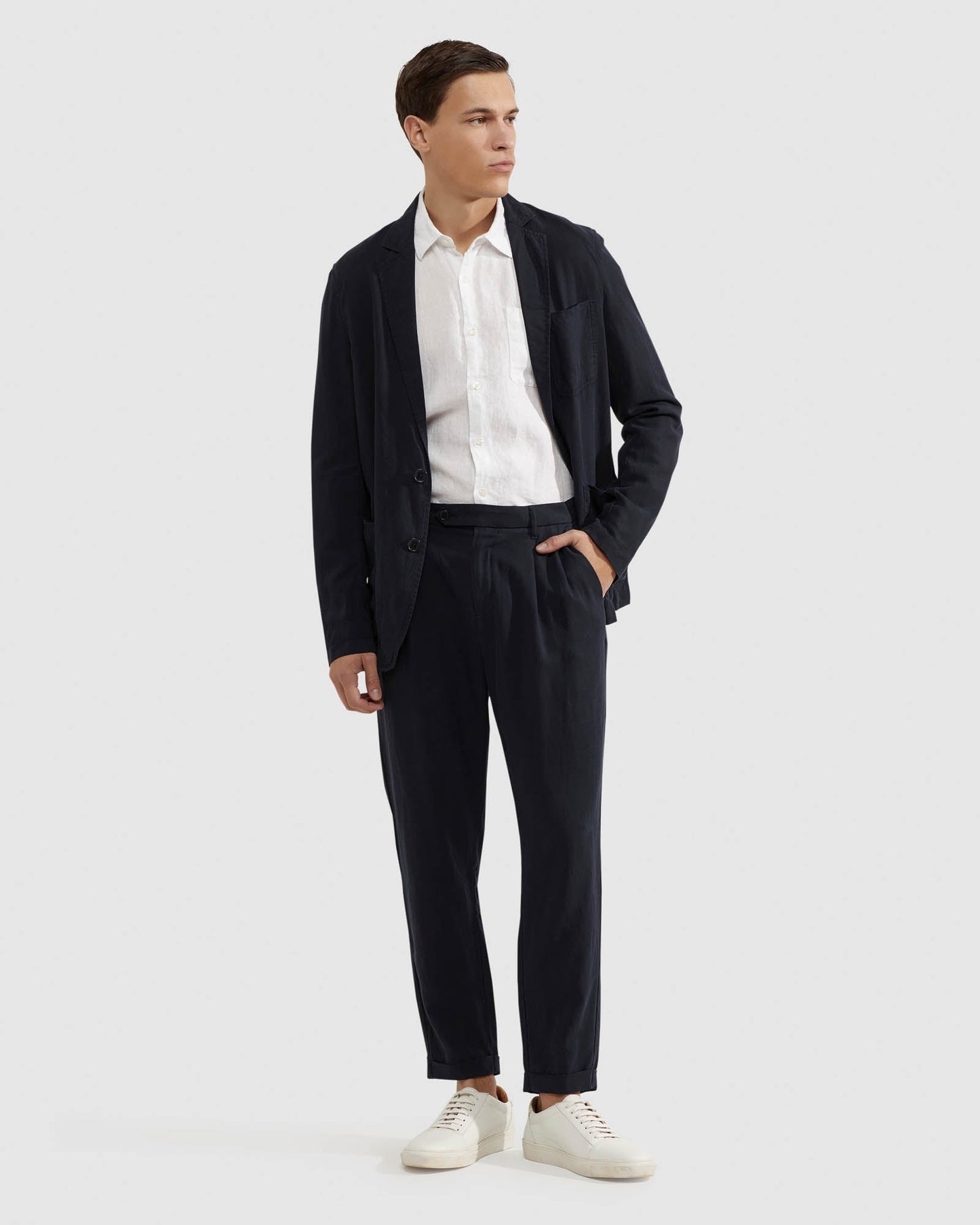 Garrad Tencel Linen Casual Pants