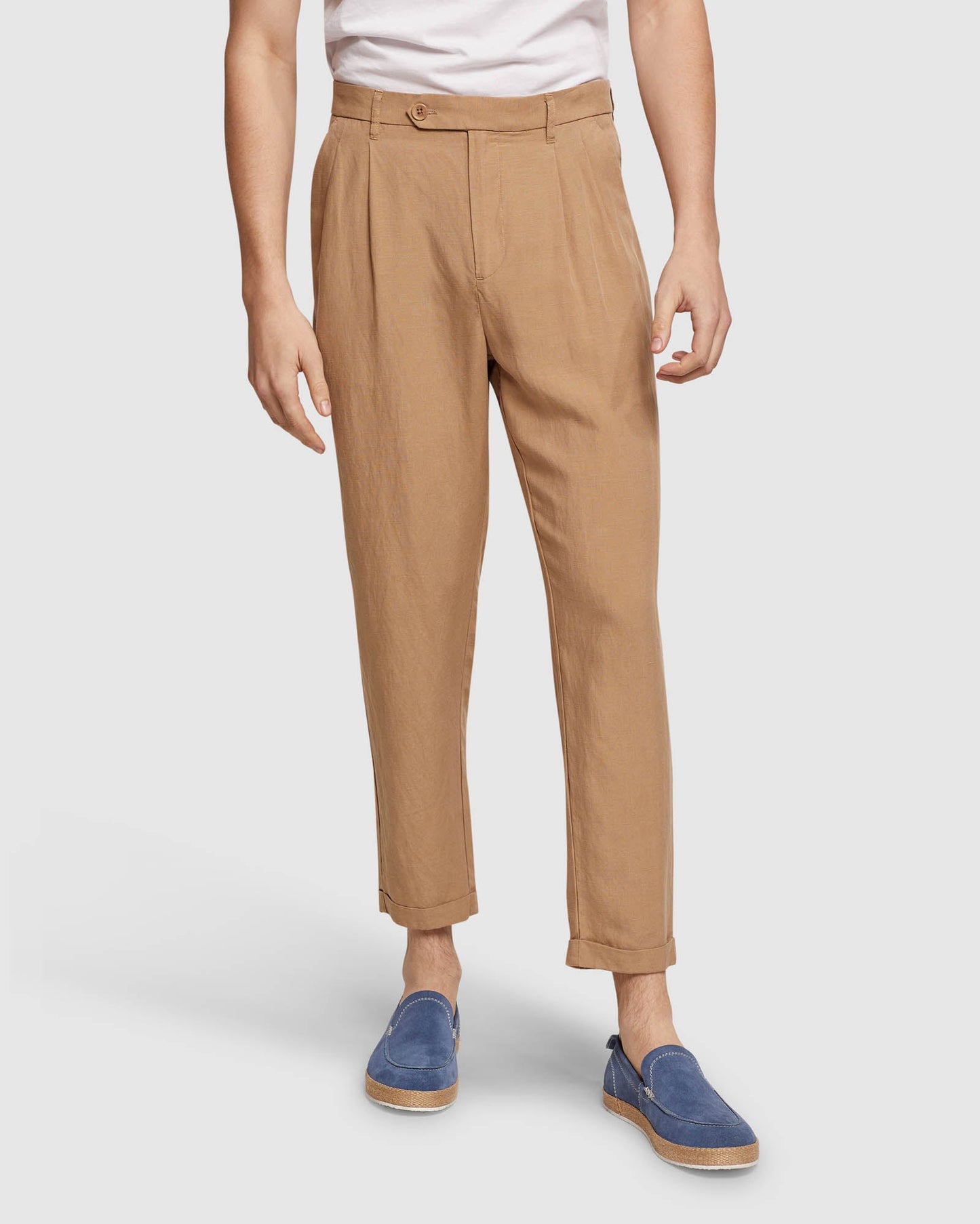 Garrad Tencel Linen Casual Pants