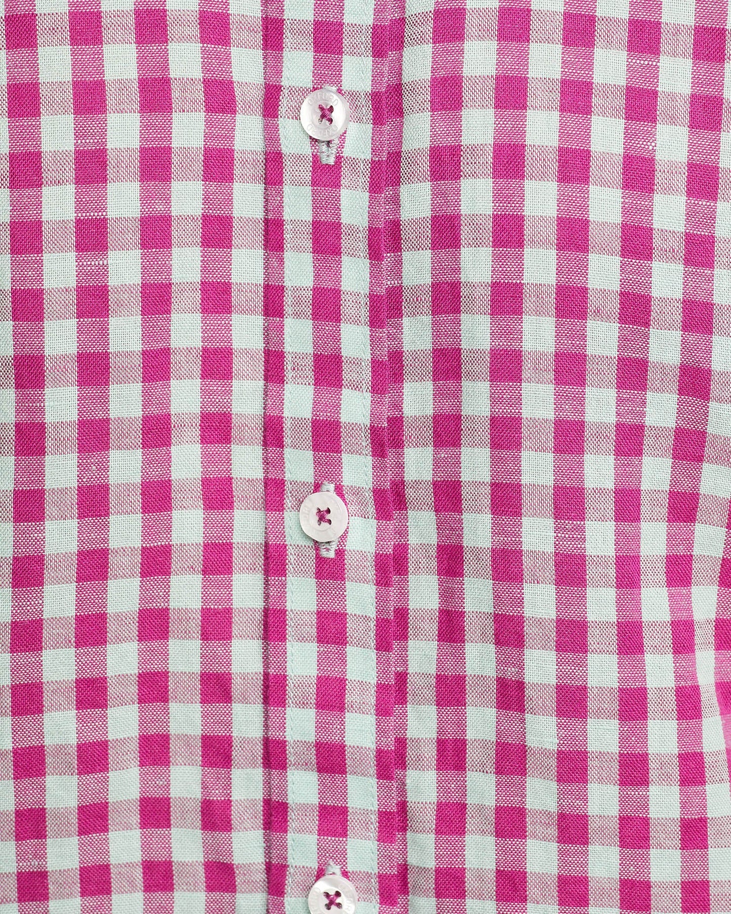 Kenton Linen Blend Checked Shirt