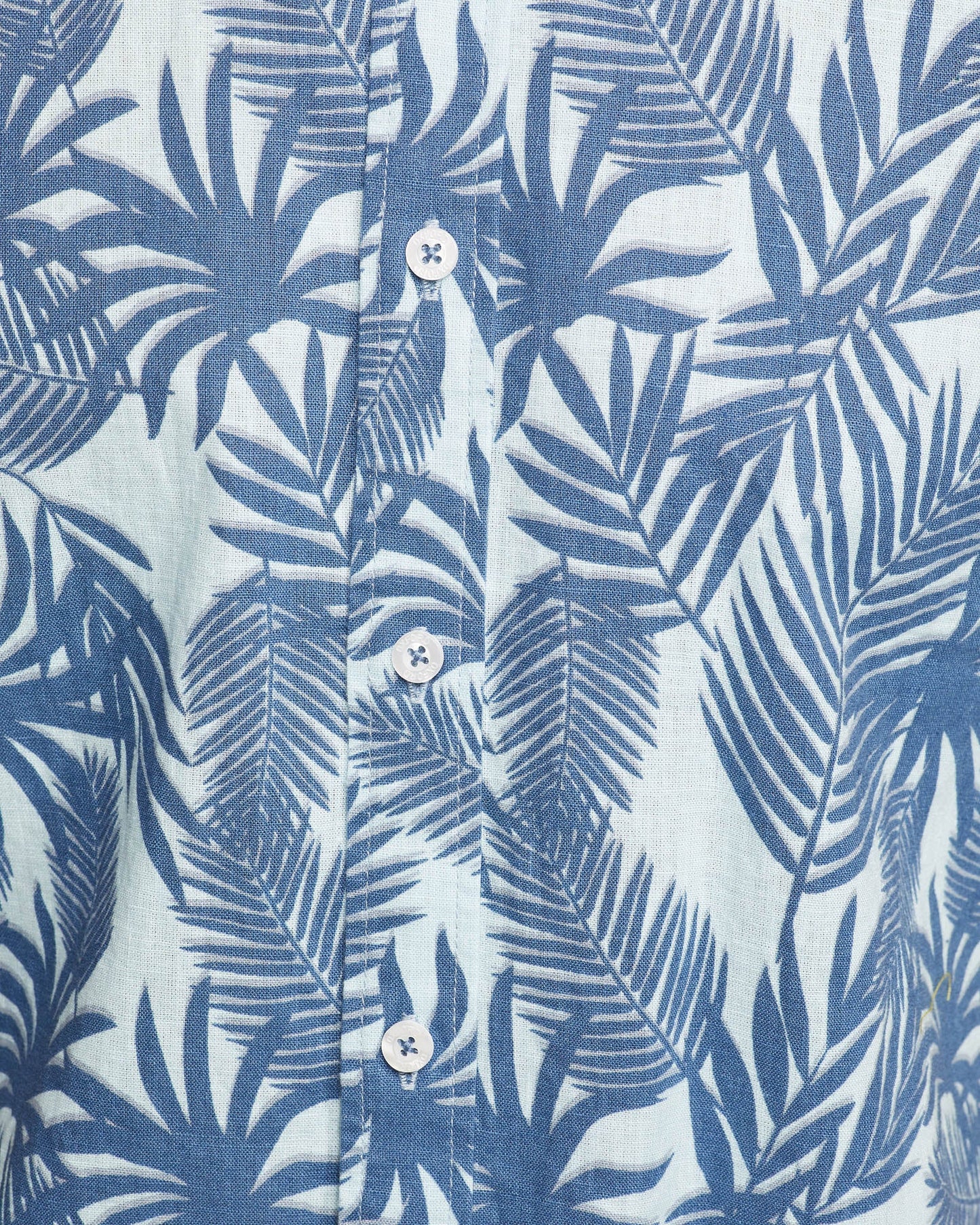 Leyton Linen Cotton Printed Short Sleeve Shirt