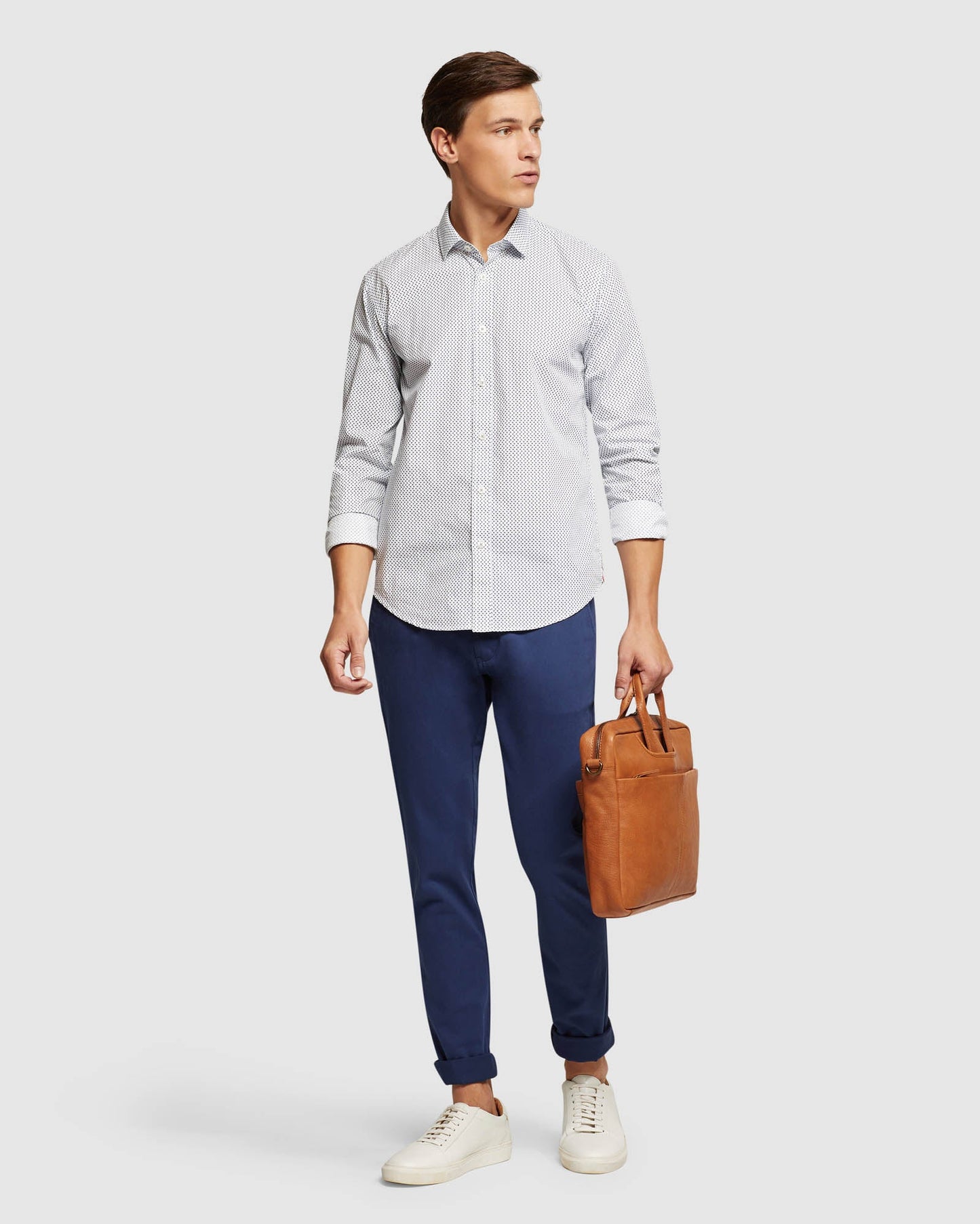 Kenton Printed Cotton Shirt