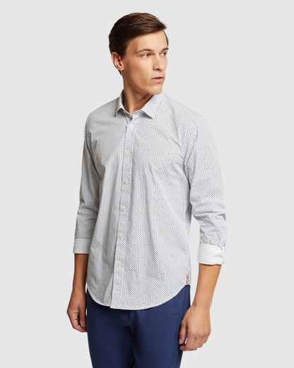 Kenton Printed Cotton Shirt