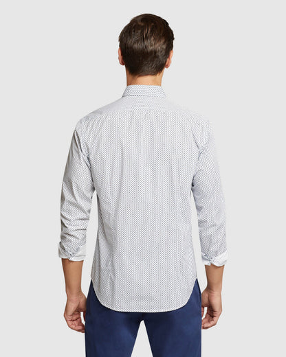 Kenton Printed Cotton Shirt