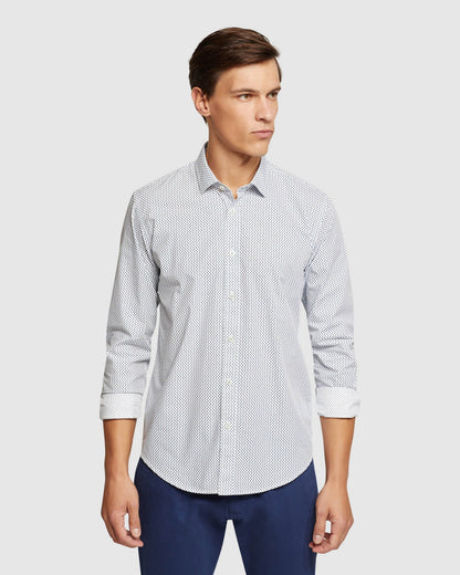 Kenton Printed Cotton Shirt