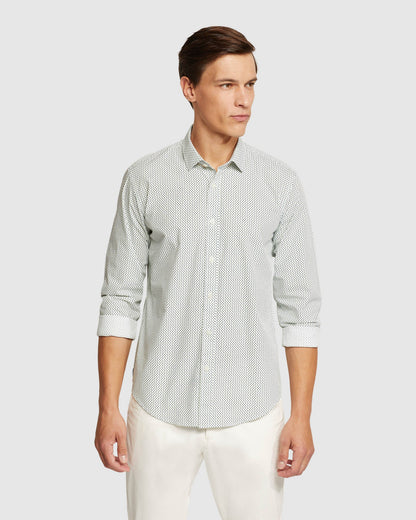 Kenton Printed Cotton Shirt