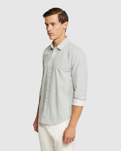 Kenton Printed Cotton Shirt
