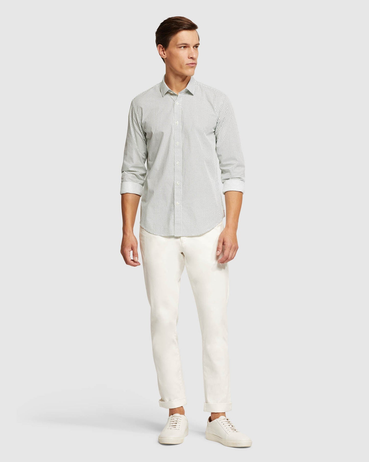 Kenton Printed Cotton Shirt