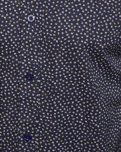Kenton Printed Cotton Shirt