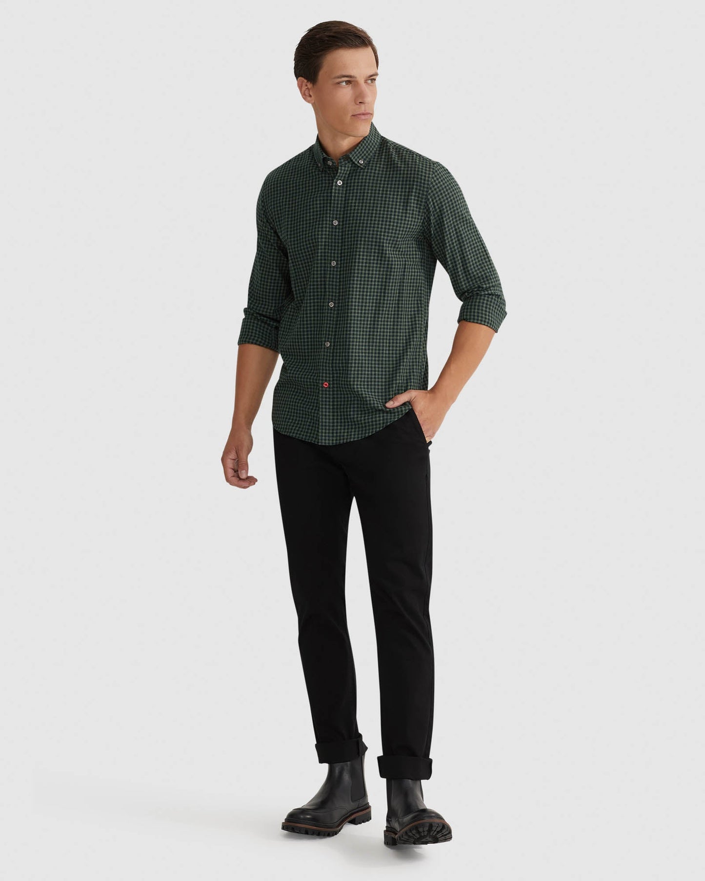 Stratton Small Check Shirt