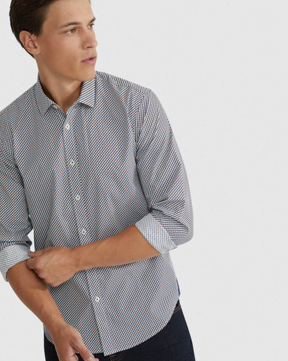 Kenton Printed Cotton Shirt