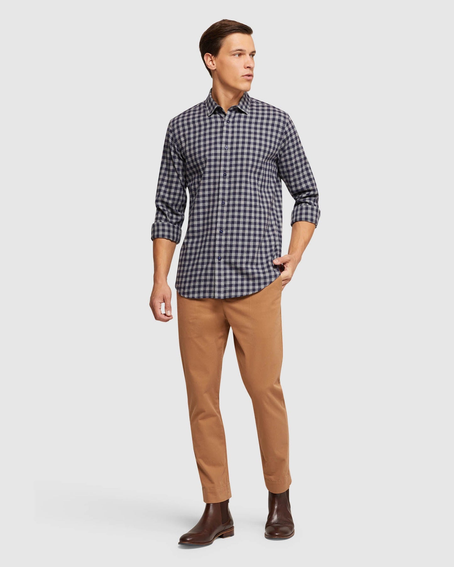 Stratton Flannel Check Shirt