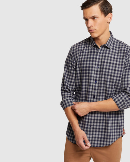 Stratton Flannel Check Shirt