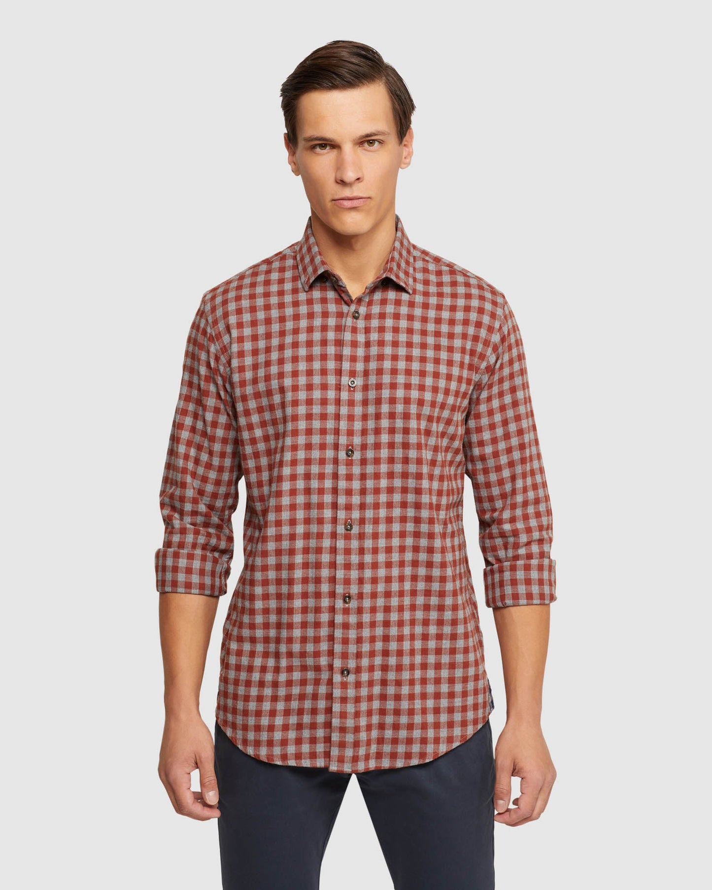 Stratton Flannel Check Shirt