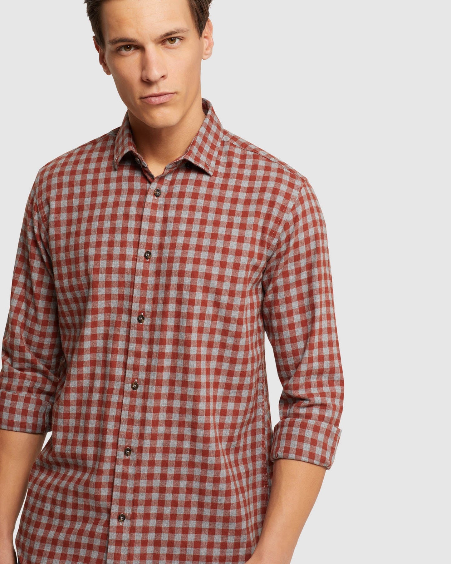 Stratton Flannel Check Shirt