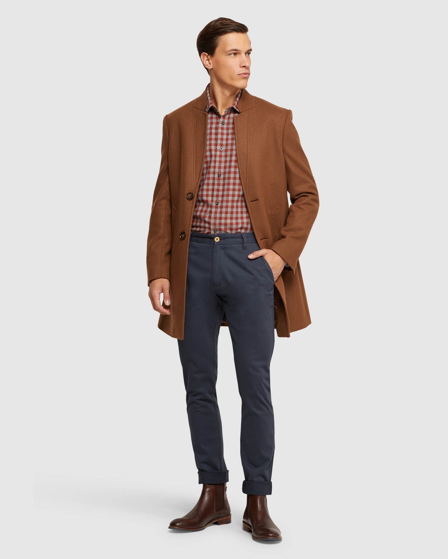 Stratton Flannel Check Shirt