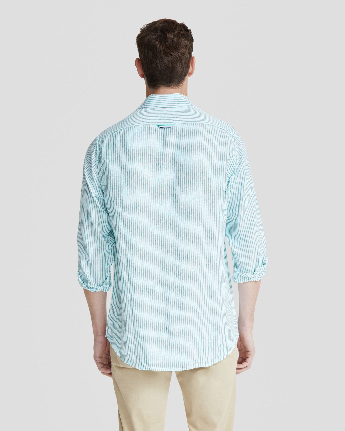 Holloway Pure Linen Stripe Shirt