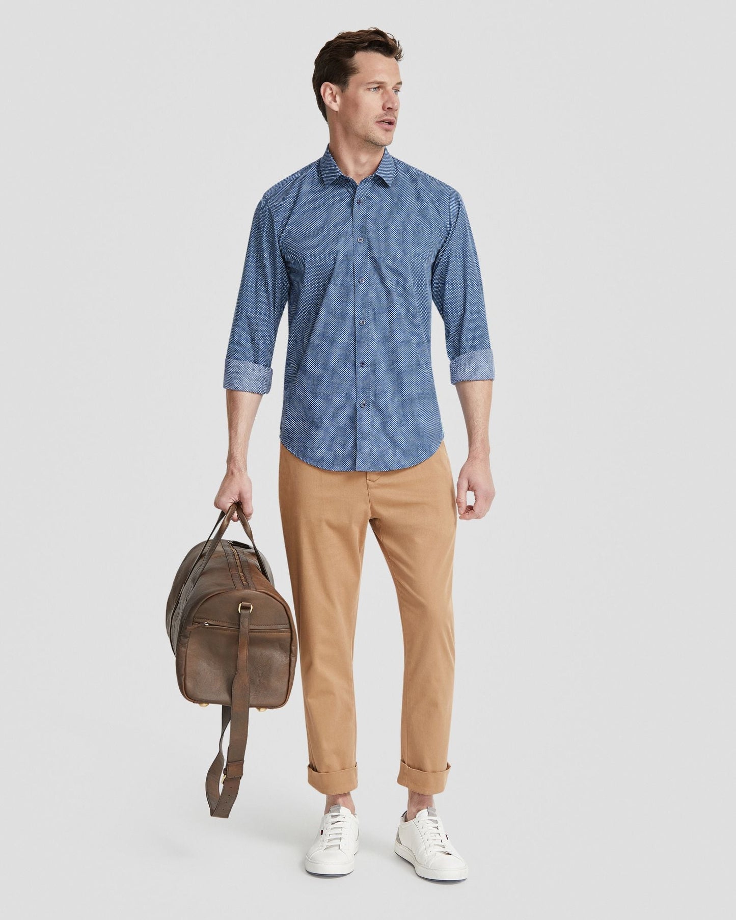 Kenton Printed Cotton Shirt