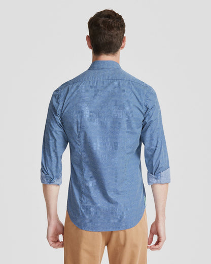 Kenton Printed Cotton Shirt